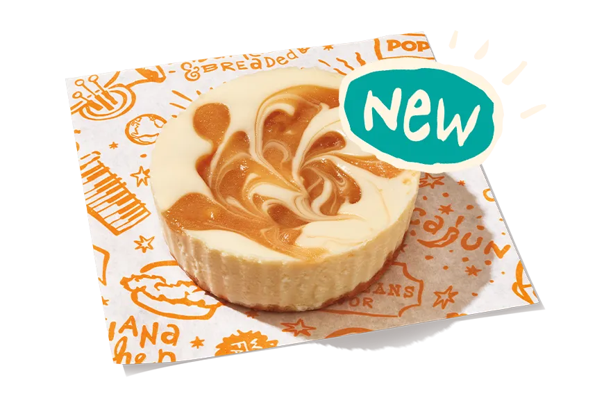 Popeyes Menu With Latest Prices September 2025 89 Caramel Apple Cheesecake Cup