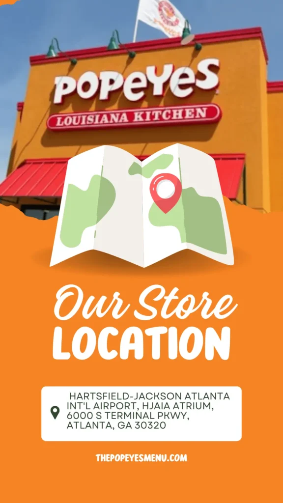 Popeyes Atlanta Airport address