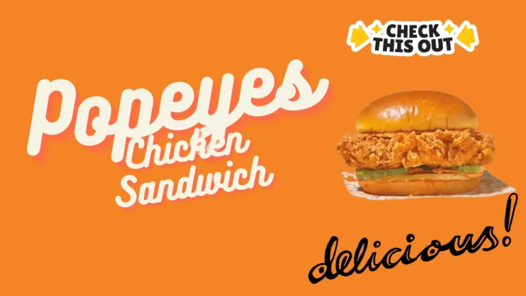 Popeyes Chicken Sandwich Review and Recipe