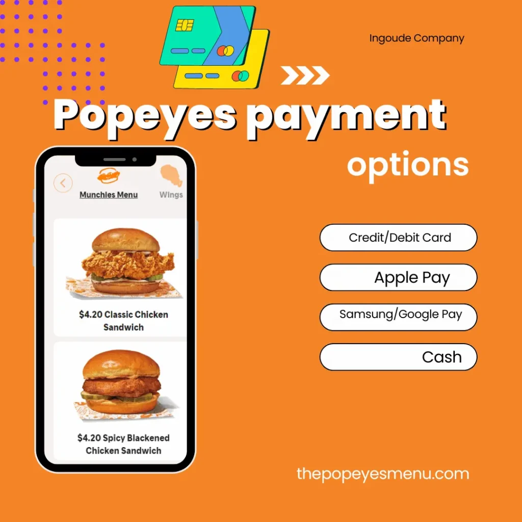 Popeyes Menu With Latest Prices September 2025 191 Popeyes menu payment methods