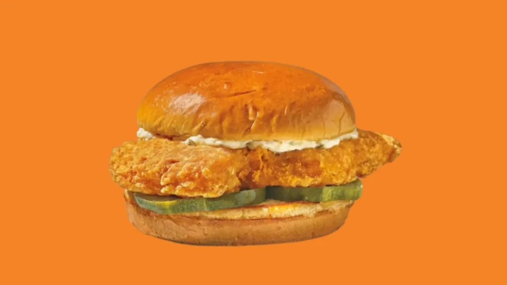  Cajun Flounder Sandwich at Popeyes
