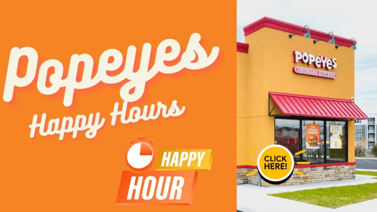 Popeyes Happy Hour