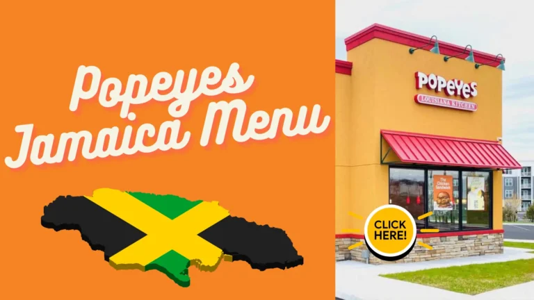 Popeyes Jamaica Menu