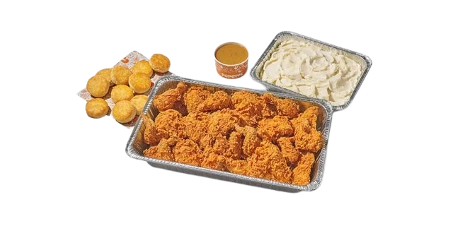 Popeyes Catering Menu 25-Piece Bone-In Chicken Package