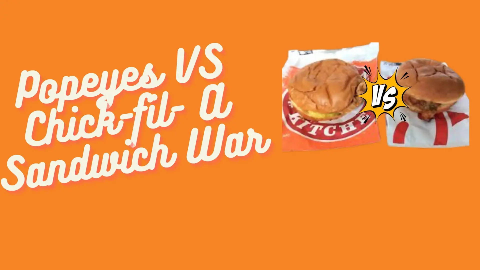 Popeyes vs Chick fil a