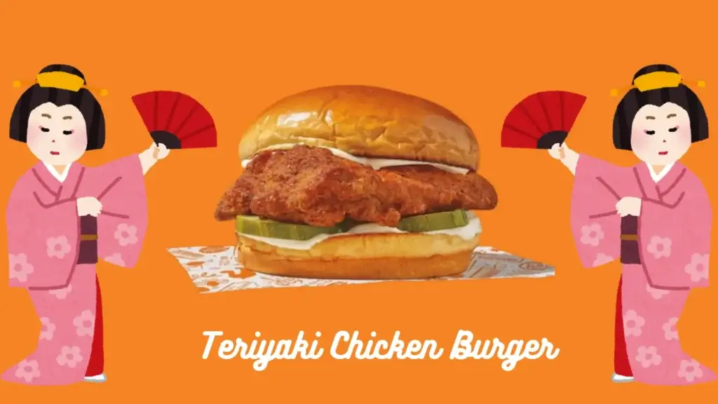 Teriyaki Chicken Burger