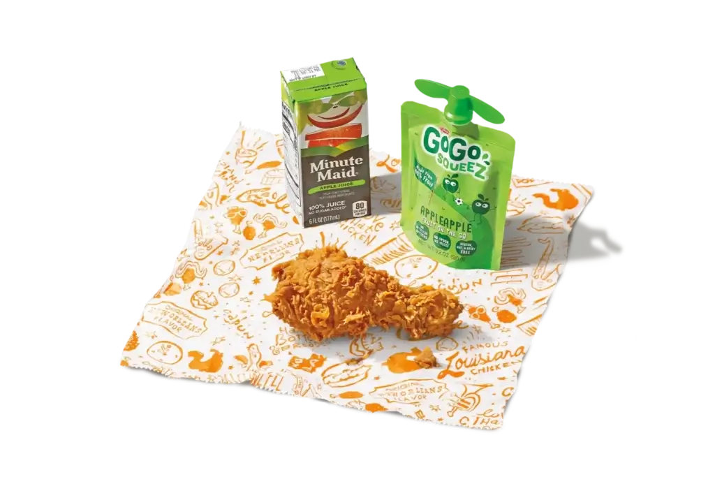 1Pc-Leg Kids Meal - kids menu popeyes