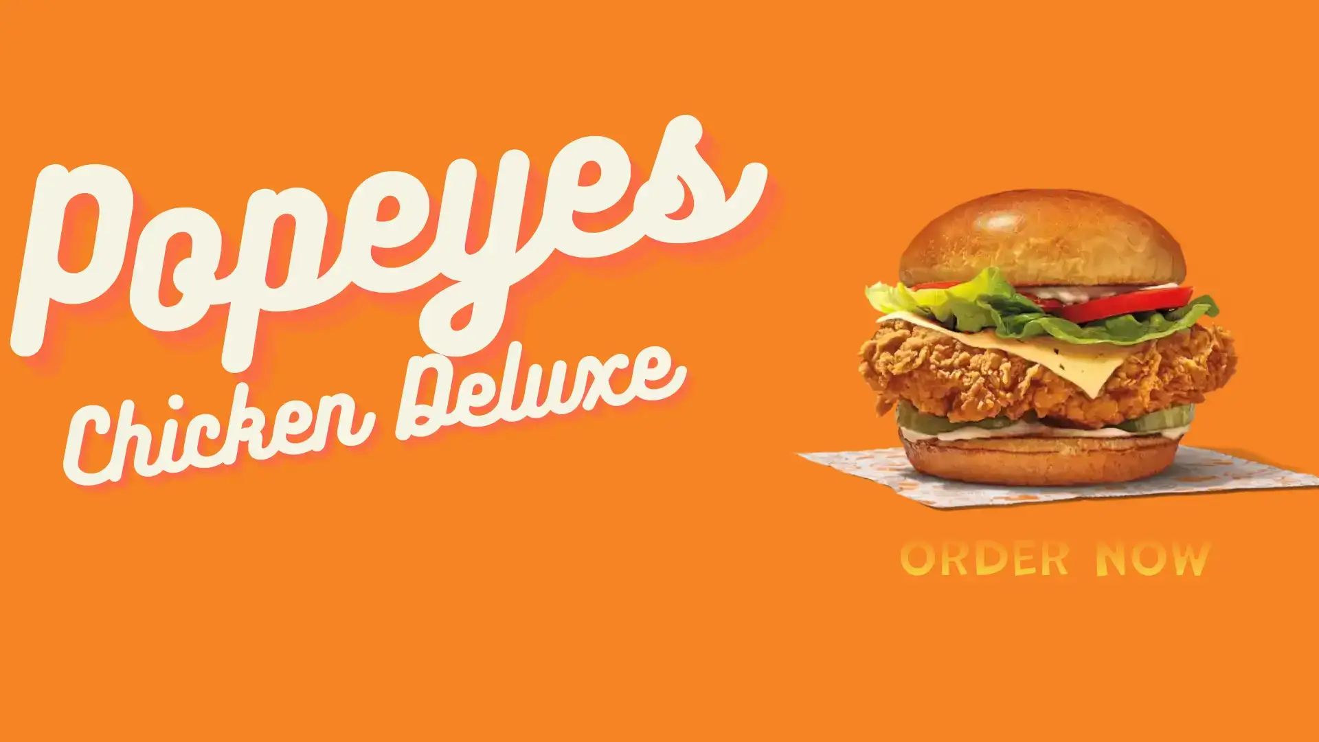 Popeyes Chicken Sandwich Deluxe - Feature Image