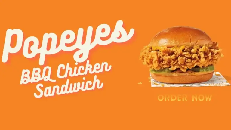 Popeyes BBQ Chicken Sandwich