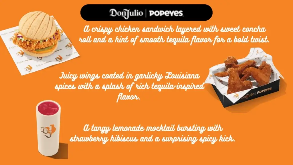 Popeyes x Don Julio Specials
