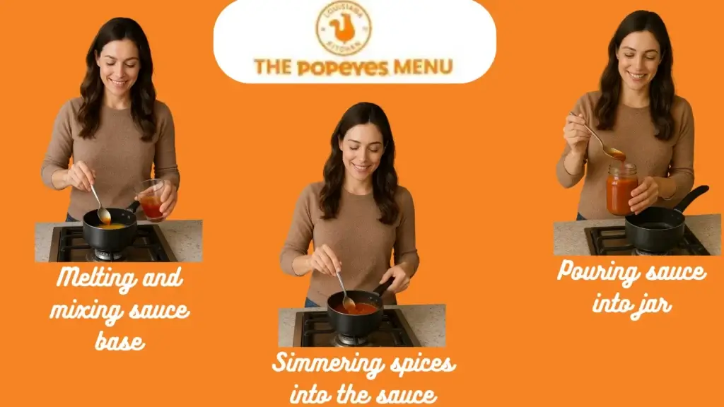 Popeyes Bayou Buffalo Sauce | Price, Recipe & Review | 2025 2 Bayou Baffali Sauce Preparation Steps