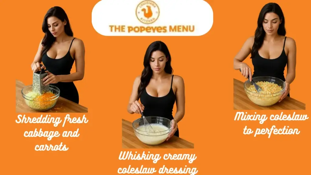 Popeyes Coleslaw | Price, Recipe & Review | 2025 2 Coleslaw Preparation