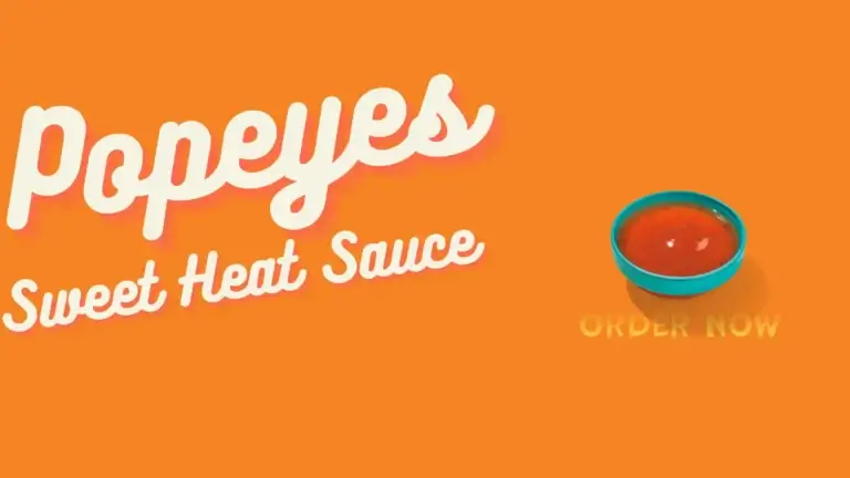 Popeyes Sweet Heat Sauce