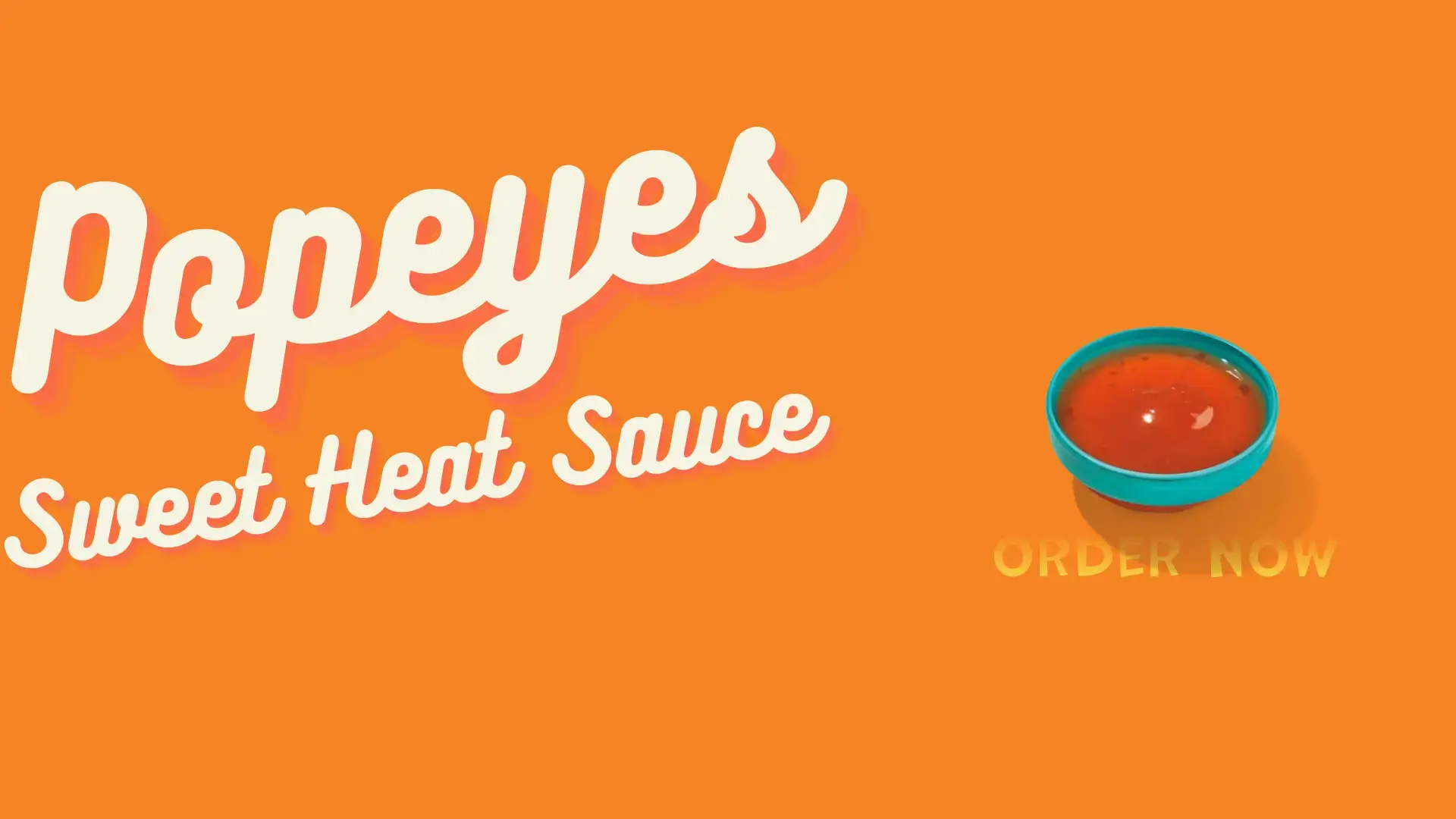 Popeyes Sweet Heat Sauce