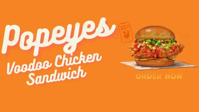 Popeyes Voodoo Chicken Sandwich