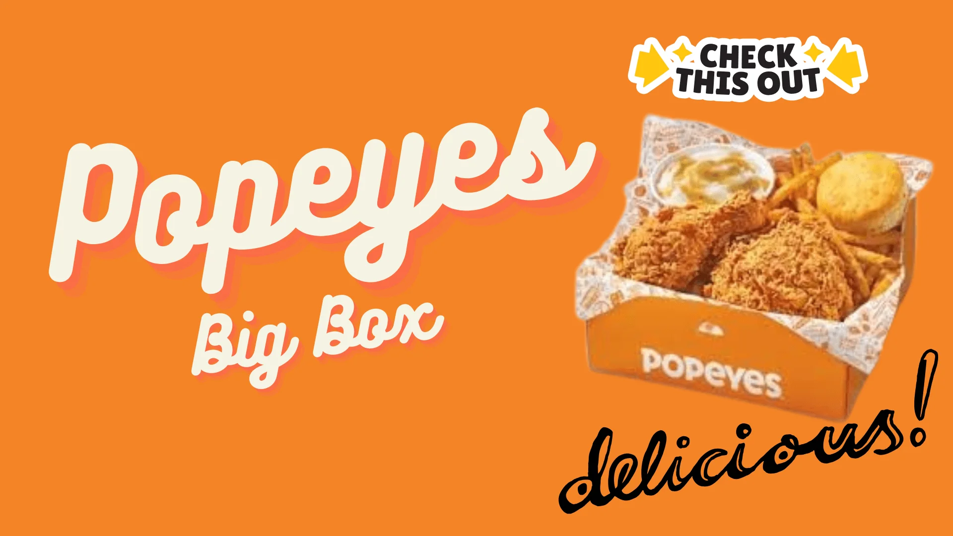 Popeyes big box