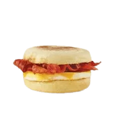 Popeyes Bacon Egg and Cheese Muffin