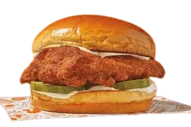 Popeyes Blackened Chicken Sandwich - Full menu item