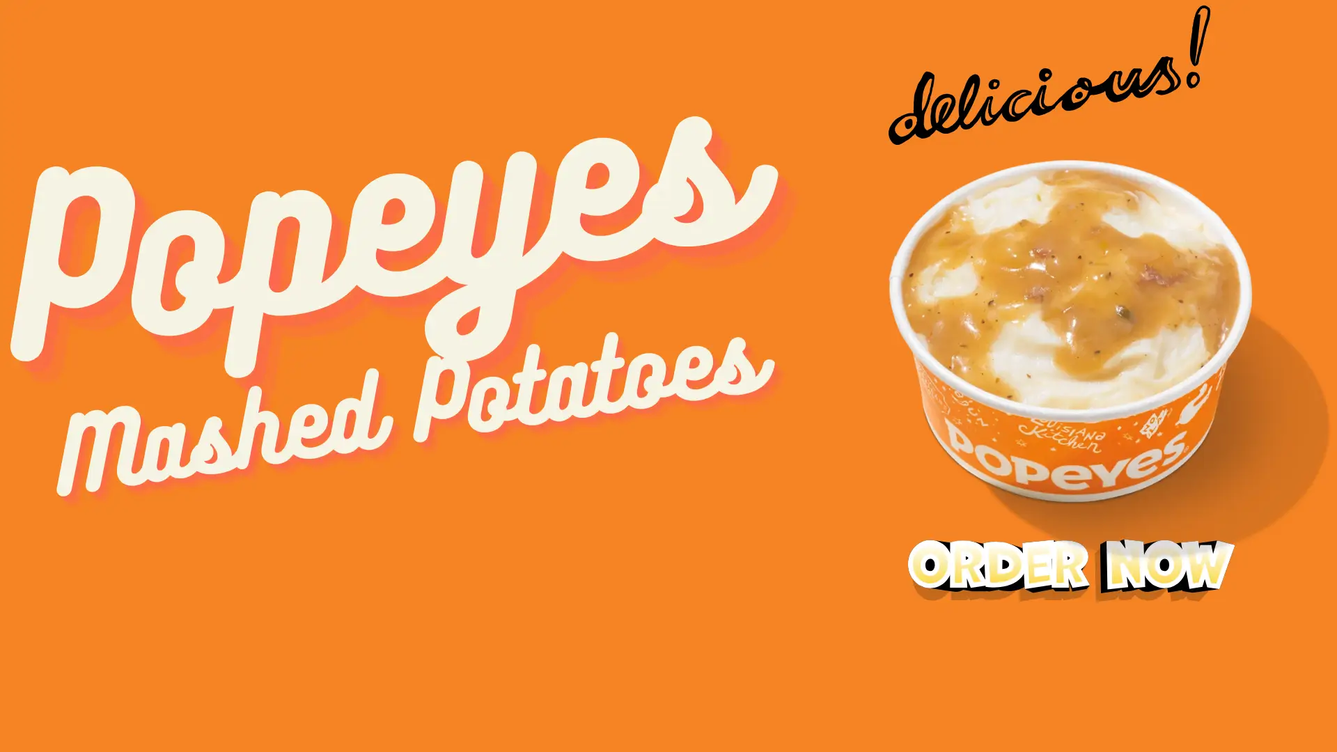 Popeyes Mashed Potatoes