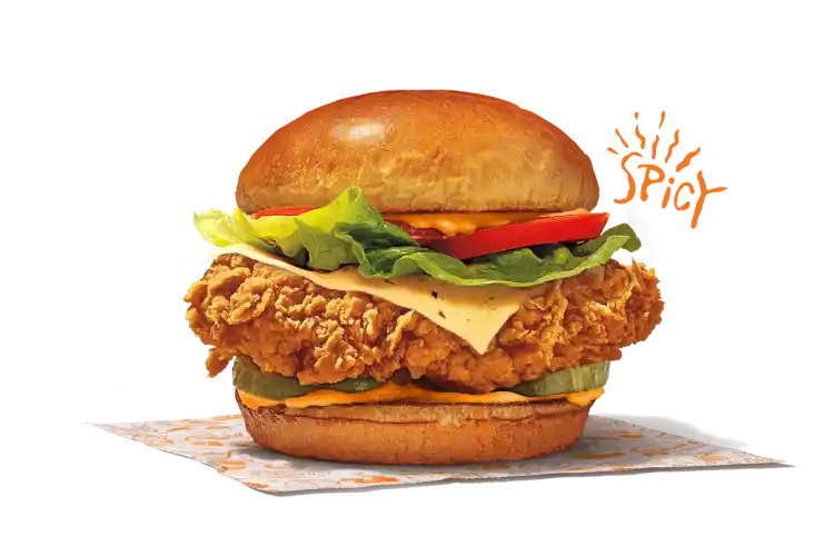 Chicken Deluxe Sandwich Spicy - Weekly special